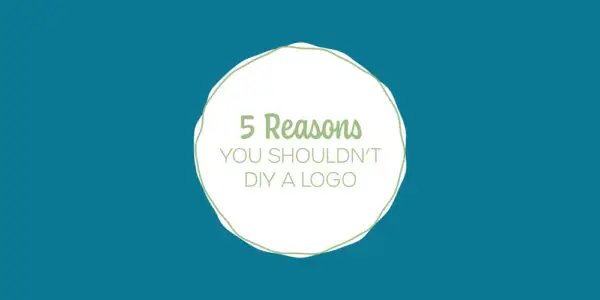 5 Reasons You Shouldn't DIY a Logo Blog Header