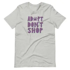 Adopt Don't Shop | Unisex t-shirt