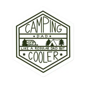 Camping Dad | Sticker