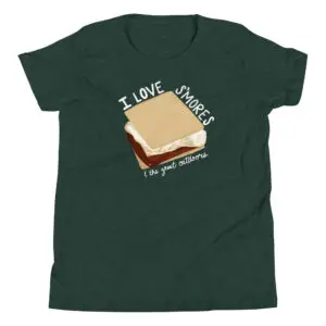 I Love S'Mores & The Great Outdoors | Youth T-Shirt